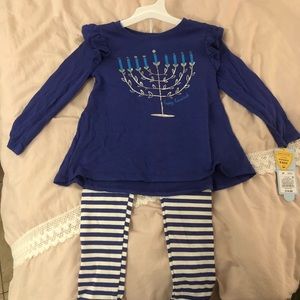 Cat and Jack Top with matching Leggings